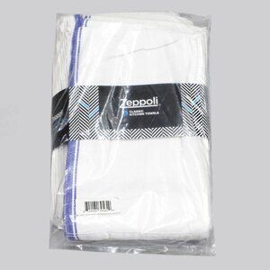 Classic Dish Towels 15 Pack 14" by 25" 100% Cotton Kitchen Towels Blue White